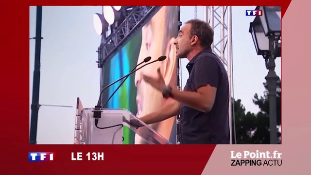 Nikos Aliagas soutient le plan de l'UE à Athènes - Zapping du 6 juillet