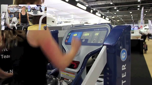 ALTER G Anti-Gravity Treadmill Bike Show 2012