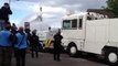 Water cannons used on protesters in Northern Ireland