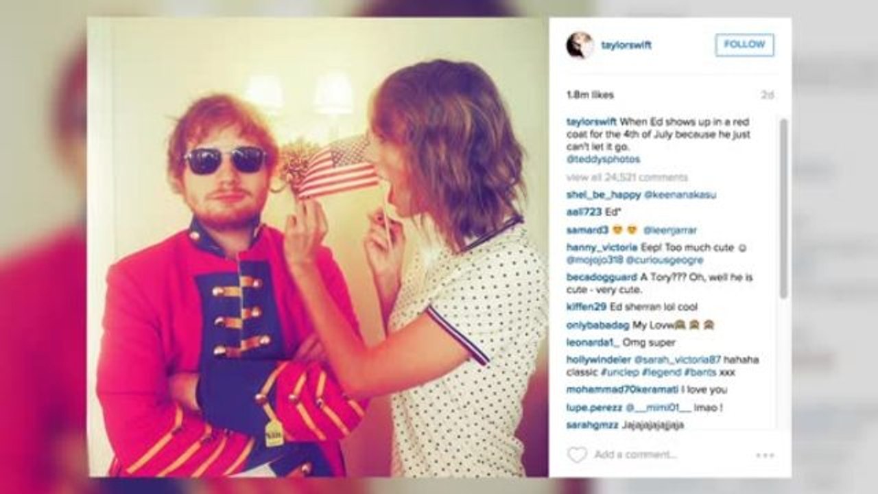 Swift, Other Stars Share July 4th Pics