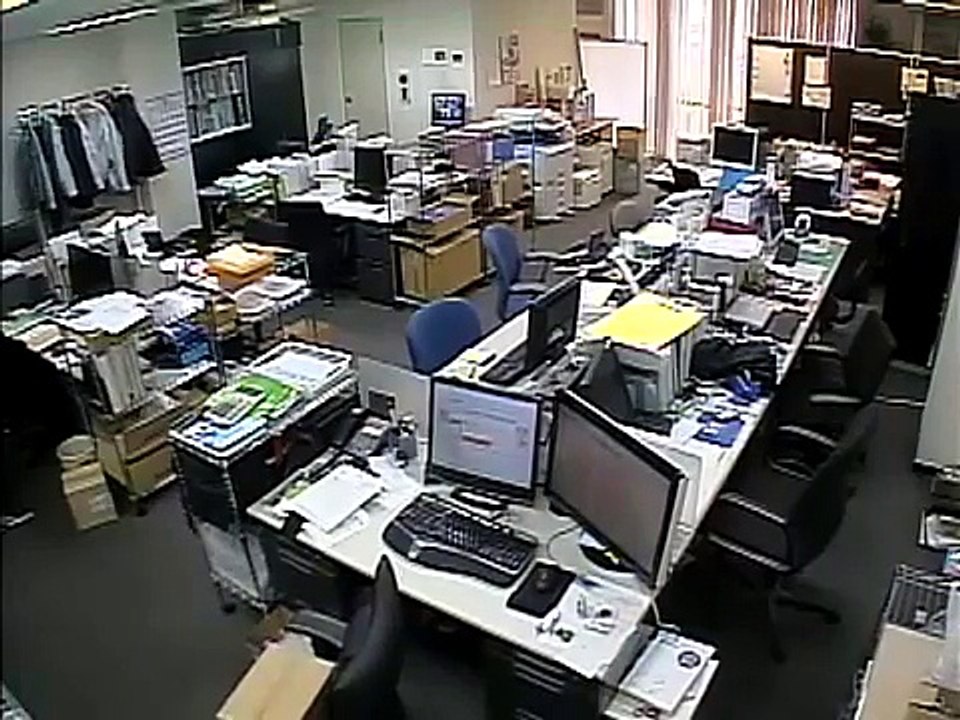 2011.3.11 東北地方太平洋沖地震 その瞬間(東京都江東区)