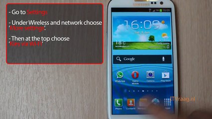 Galaxy S3 - Kies via WiFi