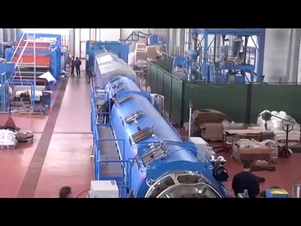 HDPE PIPES EXTRUSION LINE