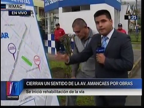 Rímac: inician desvíos y cambio de paradero de Corredor Azul