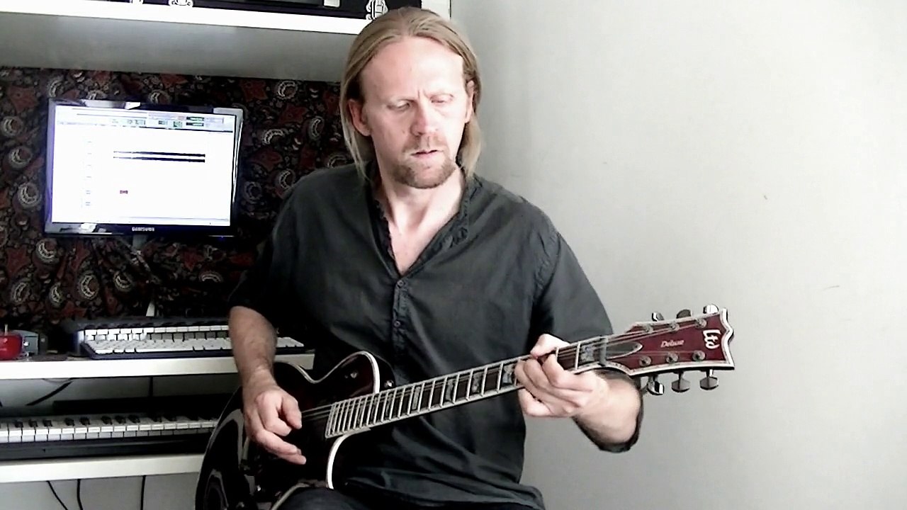 PINK FLOYD 'Time (solo) - Guitar cover by LOIC TEZENAS