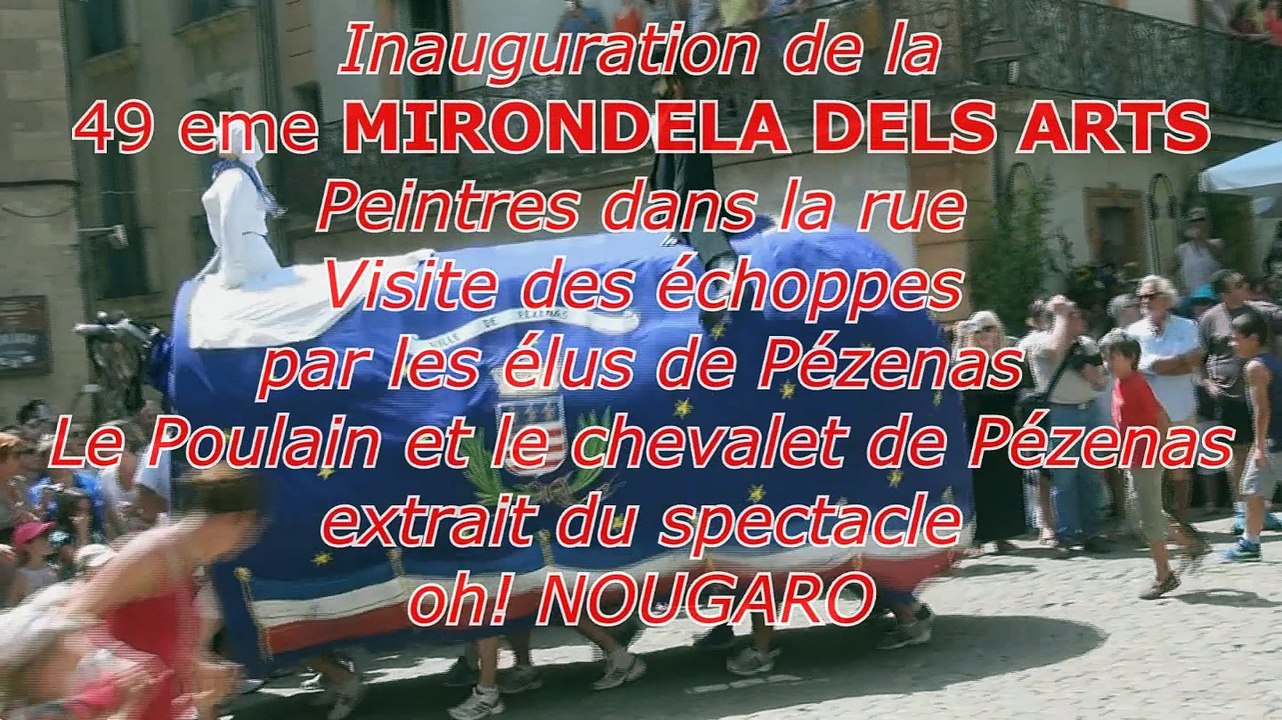 Inauguration 49 eme MirondelaDels Arts