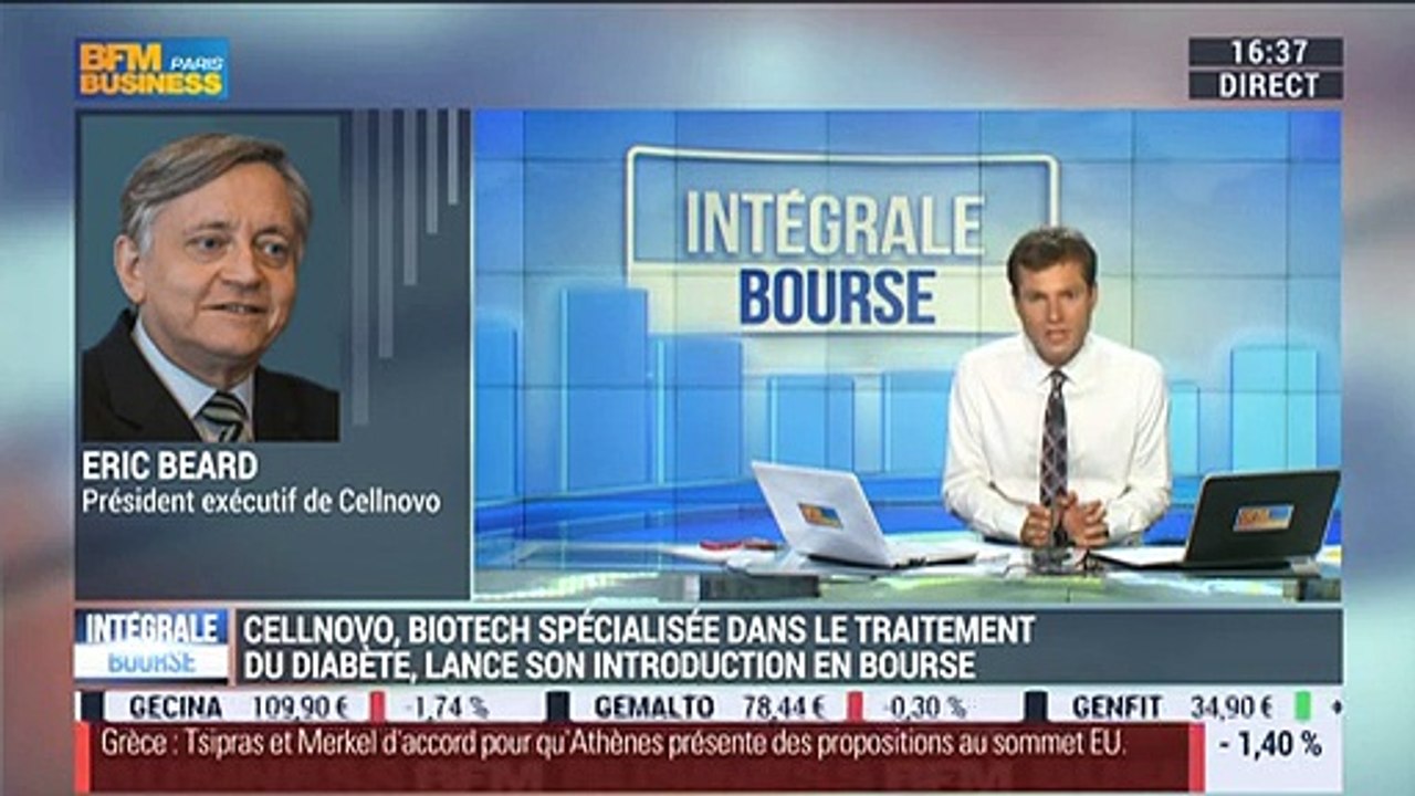 Cellnovo lance son inntroduction en Bourse: Eric Beard - 06/07