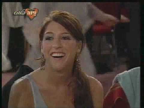 Julieta Díaz en la entrega de los premios Martín Fierro 2002