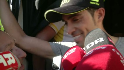 Cyclisme - Tour de France : Contador «Le maillot jaune donne confiance»