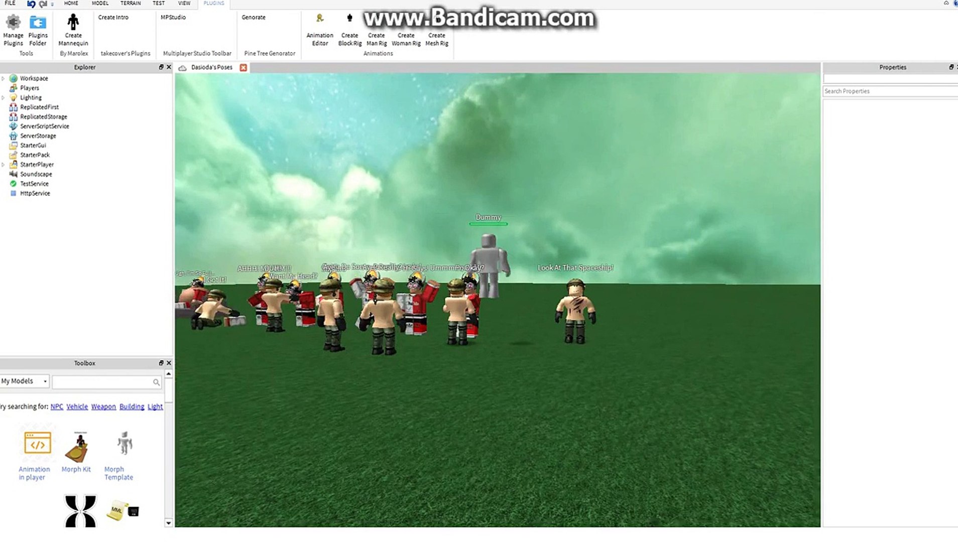 How To Make A Animation On Roblox