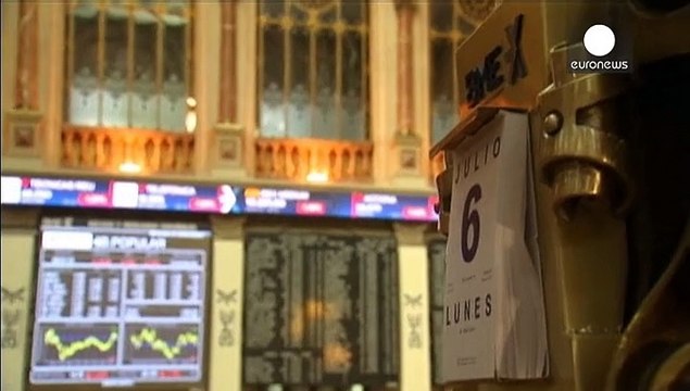 Grèce : les marchés boursiers européens sont restés plombés lundi