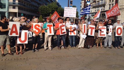Rassemblement de soutien au peuple grec