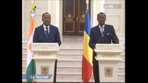Conférence de presse conjointe d'Idriss Deby Itno et Mahamadou Issoufou