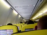 Despegue avión Ryanair desde Barajas(Madrid-España) con destino Charleoi(Bruselas-Bélgica)