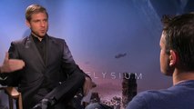 ELYSIUM Interviews: Matt Damon and Sharlto Copley