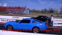 2010 Mustang GT vs 2012 Charger SRT8 - 2011 Camaro V6 vs 2011 Mustang V6 - GSXR