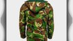 Game Men's Padded Camouflage Safari Parka Jacket - Woodland Camo