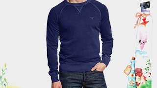 GANT Men's Sweatshirt -  Blue - Blau (INDIGO BLUE 434) - Large