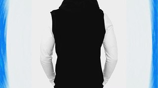 Urban : Light Fleece Sleeveless Zip Hoody Size: L Color: black ...TB255