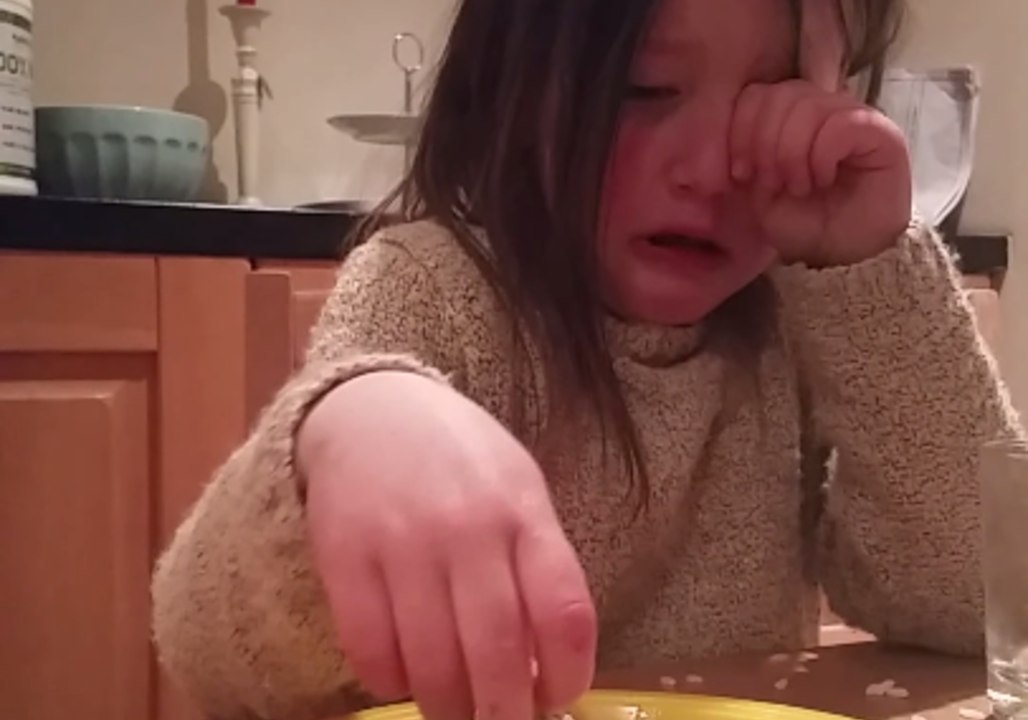 Emotional Five-Year-Old Girl Becomes a Vegetarian