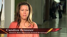 Student Awards -Candice Brimner -- Eleanor Barr Memorial Award