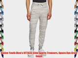 Native Youth Men's NYTR33 Slim Sports Trousers Space Dye Grey Small