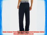 Under Armour Powerhouse Men's Tracksuit Bottoms Cuffed Midnight Navy/White Size:LG
