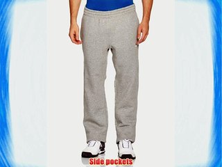 Nike Club Cuff Pants-Swoosh Men's Tracksuit Bottoms dark grey heather / white Size:XXL