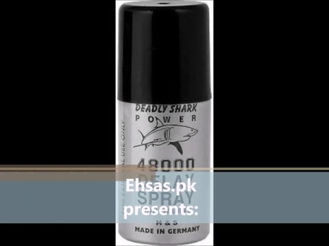 Deadly Shark 48000 Delay Spray for men in Just Rs. 1,499/ 03084281933