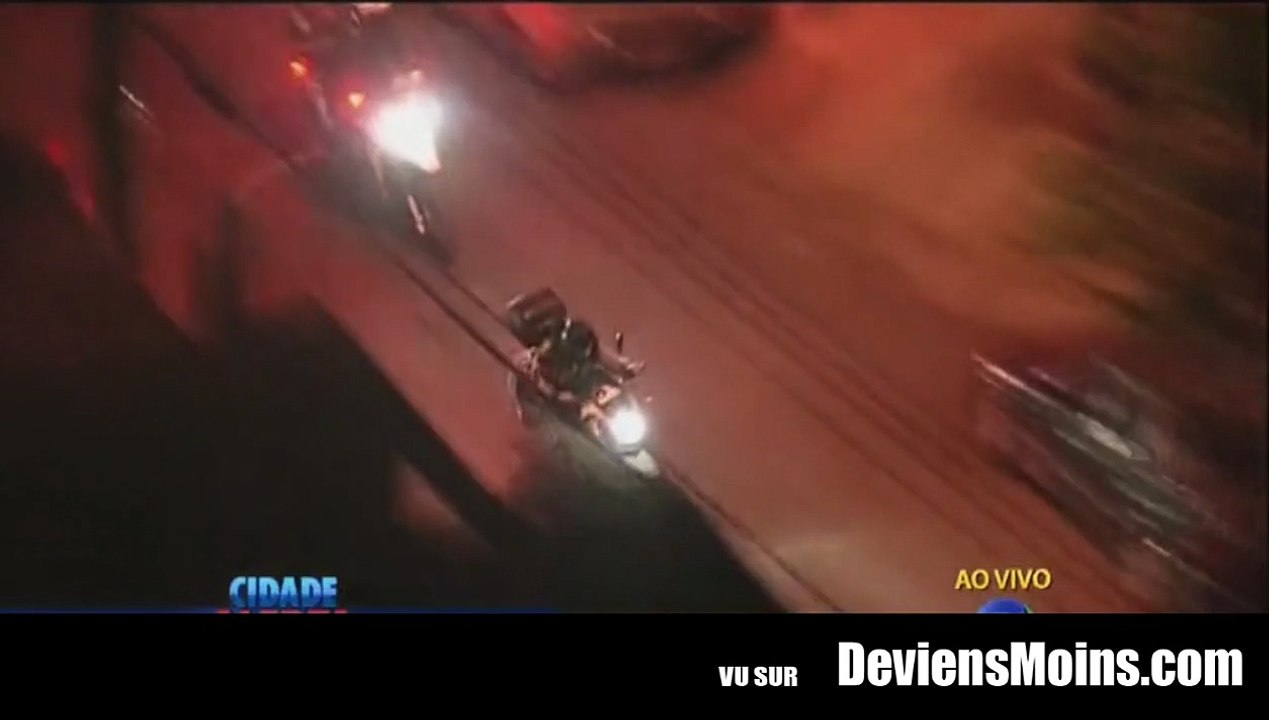 CHOC: Un policier ASSASINE un voleur en direct à la TV Brézilienne