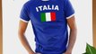 Coole-Fun-T-Shirts Men's T-Shirt Italia blue royalblau Size:M