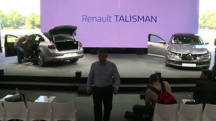 Renault présente sa nouvelle berline: la Talisman