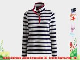 Joules Fairdale Ladies Sweatshirt (R) - French Navy Stripe - 20