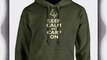 iClobber Carp On Men's Hoodie Hoody Funny Keep Calm Fish Sweatshirt Carping - Medium Adult