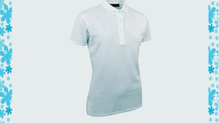 Glenmuir Ladies Cotton Pique Polo Shirt White M