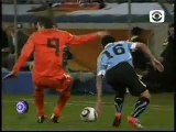 Uruguay - Holanda (árbitro ladrón echó a Uruguay del Mundial)