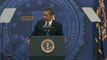 President Obama Visits FBI Headquarters