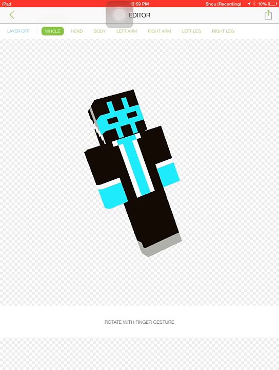 Minecraft skin:Dancing Spanish music.