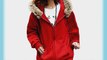 DJT Women Warm Zipper Batwing Long Sleeve Hooded Casual Winter Coat Jacket Tops Fleece Hoodie