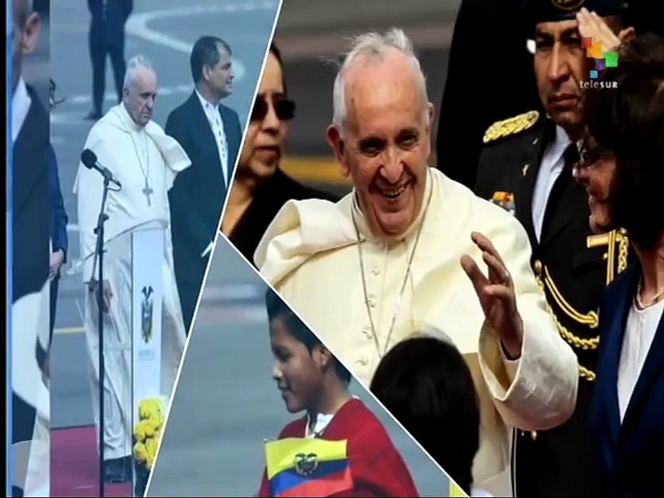 Pope Begins Latin American Tour, Arriving in Ec...