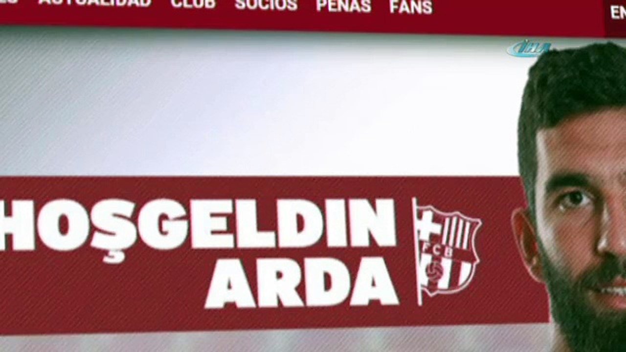 Arda resmen Barcelona’da