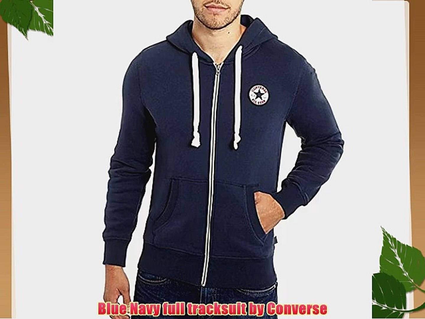 converse navy tracksuit