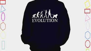 Bouvier Des Flandres Evolution of Man - Unisex Hoodie - Mens/Womens/Ladies Size 3X-Large Colour