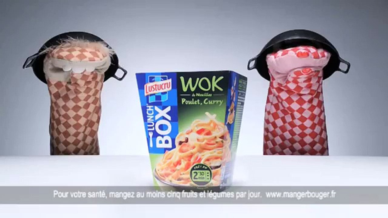 Lunch Box Wok de Nouilles de Lustucru Sélection