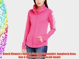 Bench Women's Romero Zip Front Sweatshirt Raspberry Rose Size 6 (Manufacturer Size:XX-Small)