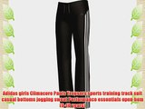 Adidas girls Climacore Pants Trousers sports training track suit casual bottoms jogging sweat