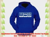 Doodleman Everton Eat Sleep Everton Childs Hooded Top Hoody New - Yth Large 34 - 36 Chest