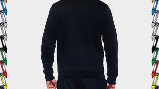 Lacoste Men's Zip Cardigan Long Sleeve Sweatshirt Black Large (Manufacturer Size:5)