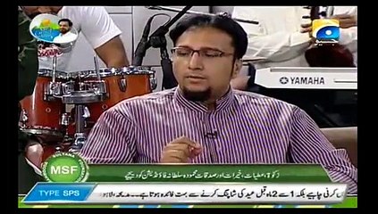 Subh-e-Pakistan With Huma Meer on Geo Tv Part 4 - 6th July 2015