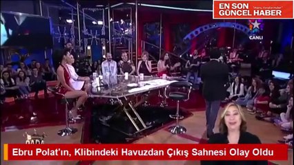 Ebru Polat'ın şerefsiz klibindeki havuz sahnesi